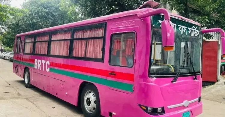 চট্টগ্রামের সড়কেও আজ থেকে চলবে বিআরটিসির মহিলা বাস