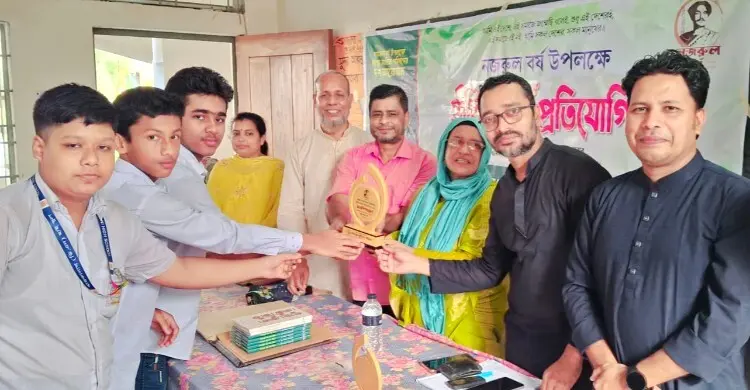 নজরুল বর্ষে ‌‘অগ্নি-বীণা’কে হারিয়ে চ্যাম্পিয়ন ‘রুদ্র-মঙ্গল’