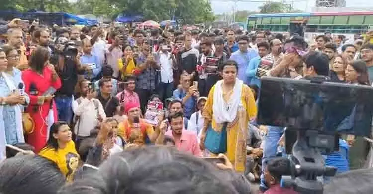 এবার কলকাতার রাজপথে গণমাধ্যমকর্মীরা