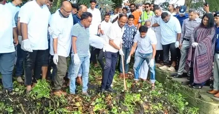 ডিসি লেককে উন্নতমানের পর্যটনকেন্দ্রে রূপ দিতে কাজ চলছে