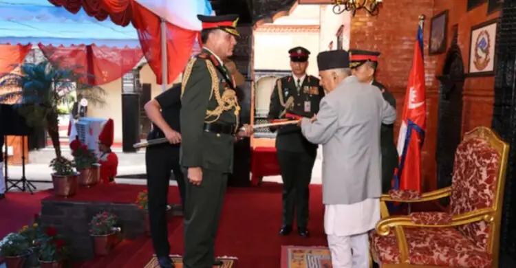 নেপাল সেনাবাহিনীর জেনারেল হলেন ভারতের সেনাপ্রধান