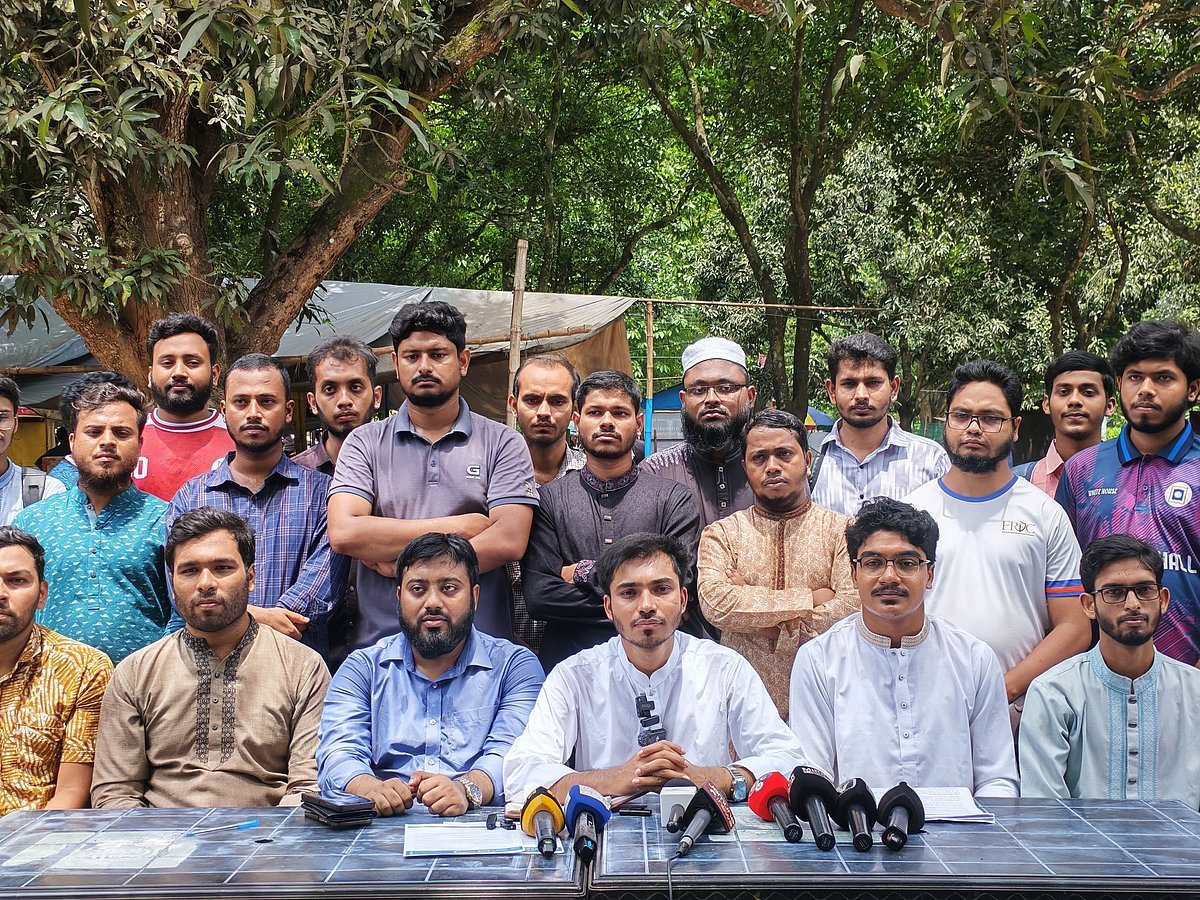 রাকসু নির্বাচনের তফসিল ঘোষণাসহ ৫ দাবি শিবিরের