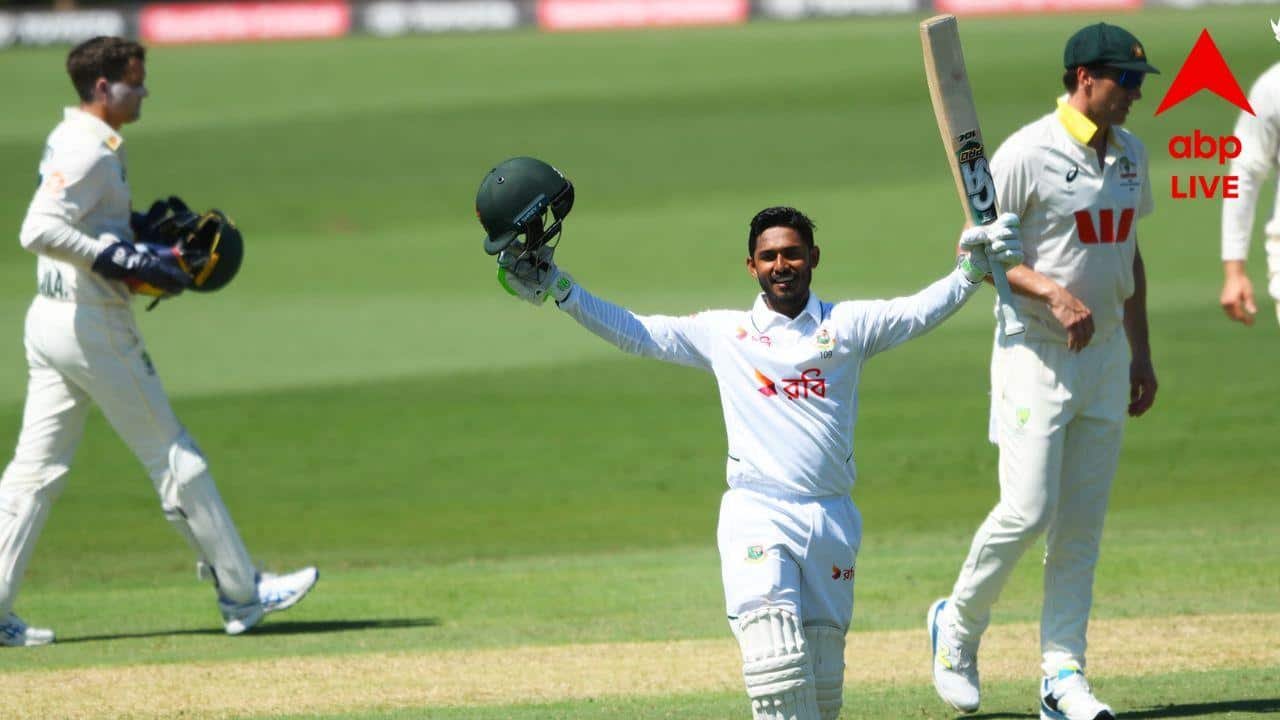 AUS vs BAN: তানজ়িদ তামিমের ঐতিহাসিক শতরানে অজ়িদের বিরুদ্ধে দ্বিতীয় দিনশেষেও টেস্টের রাশ বাংলাদেশের হাতে