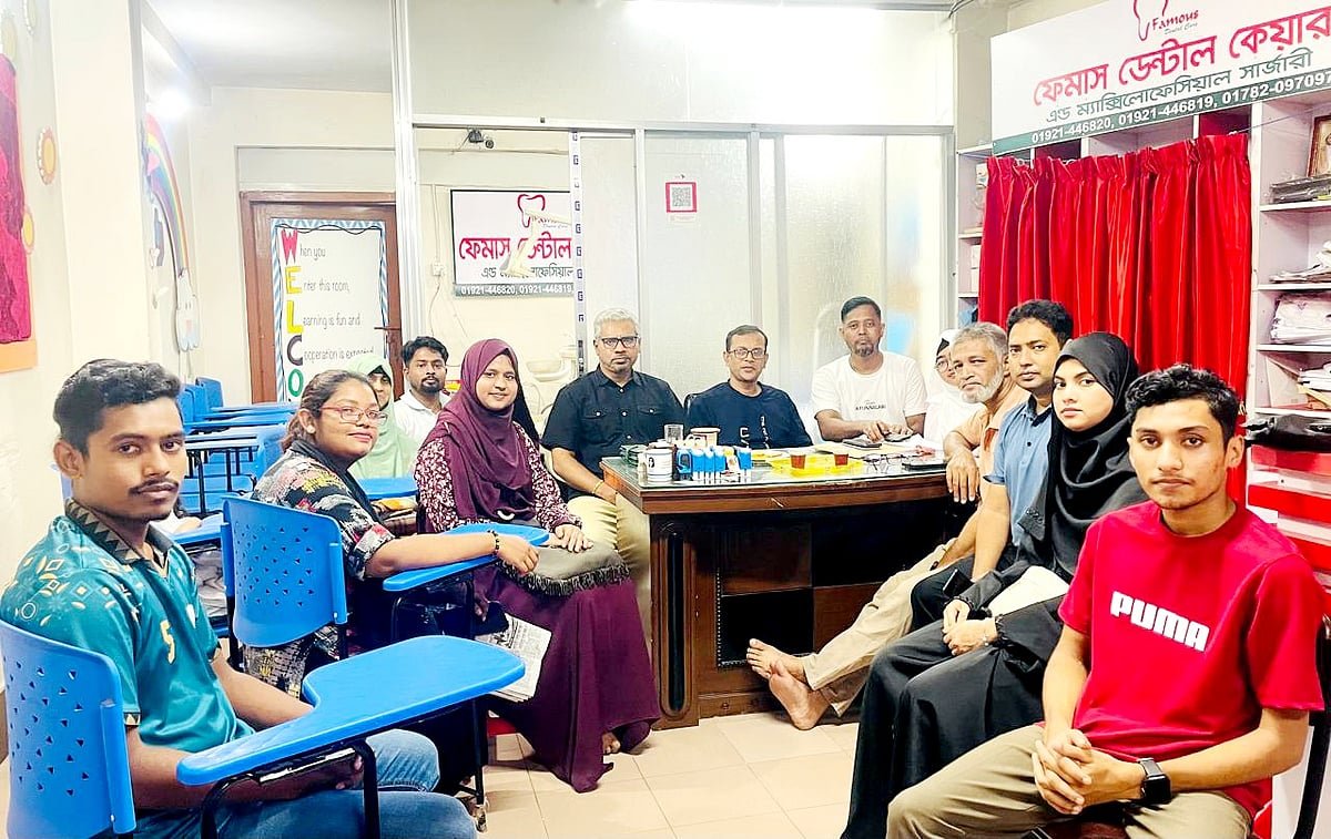 জুলাই গণ–অভ্যুত্থান নিয়ে চাঁদপুর বন্ধুসভার আলোচনা সভা
