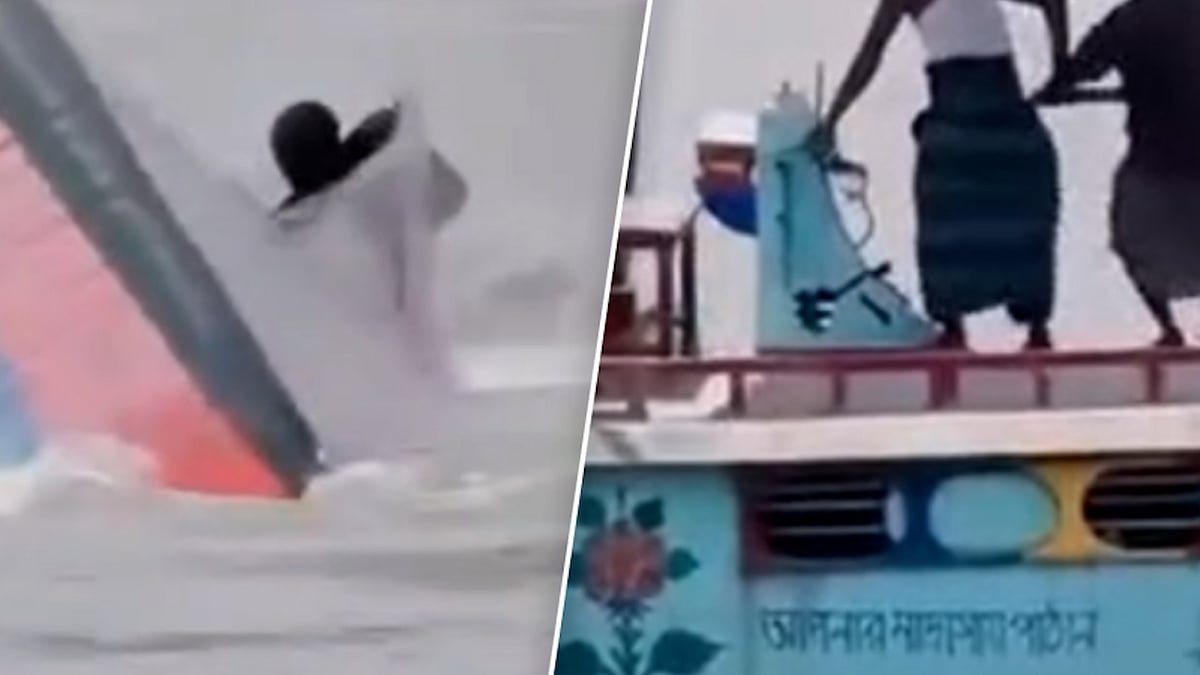 মেঘনায় ডুবল সিমেন্টবোঝাই বাল্কহেড