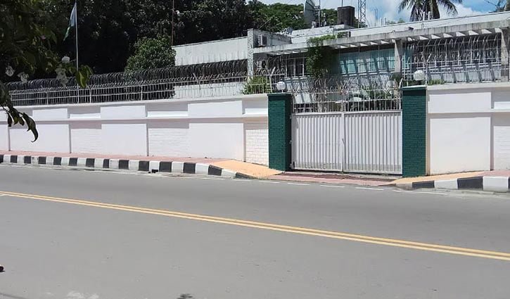 পাকিস্তান হাই কমিশনারের বাসায় আগুন