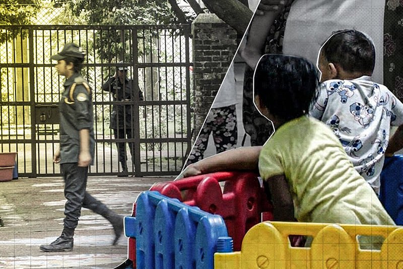 মায়ের সঙ্গে কারাগারের ভেতরে কীভাবে বেড়ে উঠছে শিশুরা