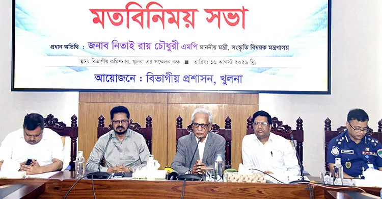খুলনার জিরোপয়েন্টকে ‘নজরুল চত্বর’ ঘোষণা সংস্কৃতিমন্ত্রীর