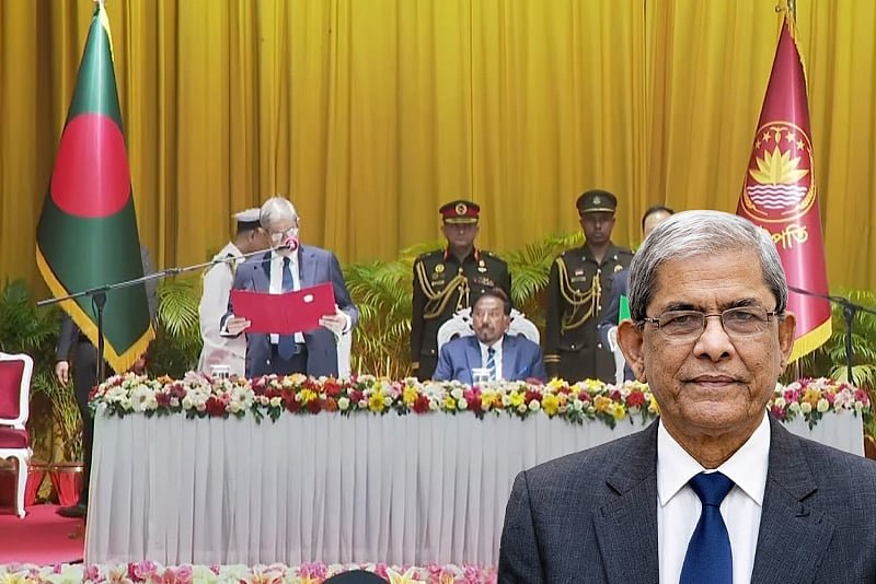 বঙ্গভবনে রাষ্ট্রপতি ও নতুন মন্ত্রীদের শপথ গ্রহণ অনুষ্ঠান