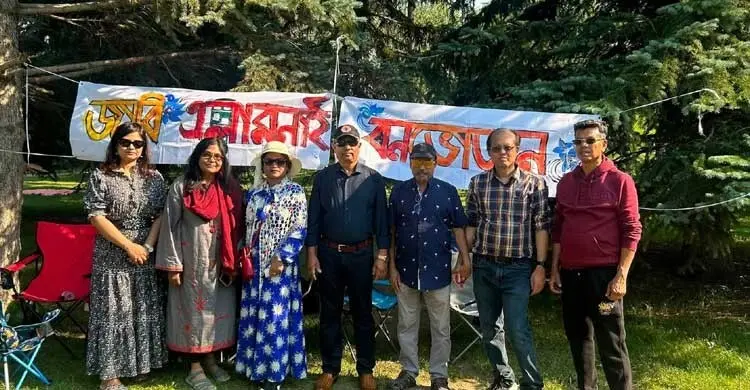ক্যালগেরিতে মেতে উঠল জাবি পরিবার