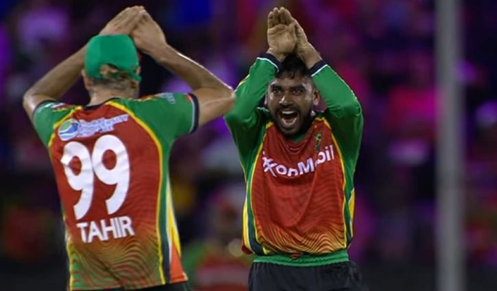সিপিএলের ফাইনালে উঠতে বর্থ্য মিরাজের গায়ানা