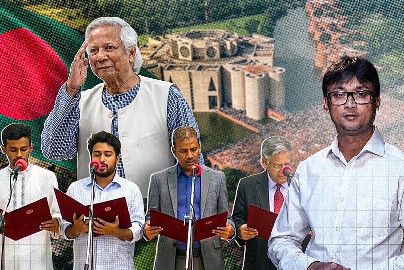 ২০২৪ সালের ৮ আগস্ট কীভাবে অন্তর্বর্তী সরকার গঠিত হয়েছিল?