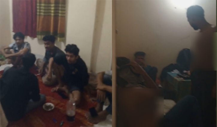 গাঁজার আসরে হাতেনাতে ধরা পাবিপ্রবির ৮ শিক্ষার্থী
