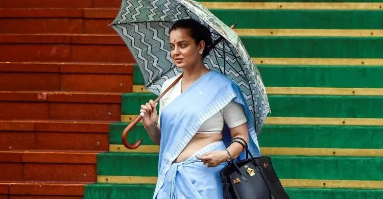 কঙ্গনার ৫৬ লাখের পার্লামেন্ট লুক: হার্মিস বারকিন থেকে রোলেক্স