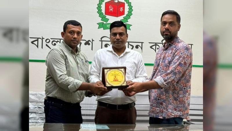 নয়া দিল্লিতে প্রেস মিনিস্টার পদে নিয়োগ: সাইদুর রহমানকে আরএফইডি'র সম্মাননা