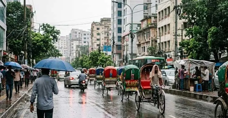 আকাশে মেঘের খেলা, ঢাকায় বজ্রসহ বৃষ্টির আভাস